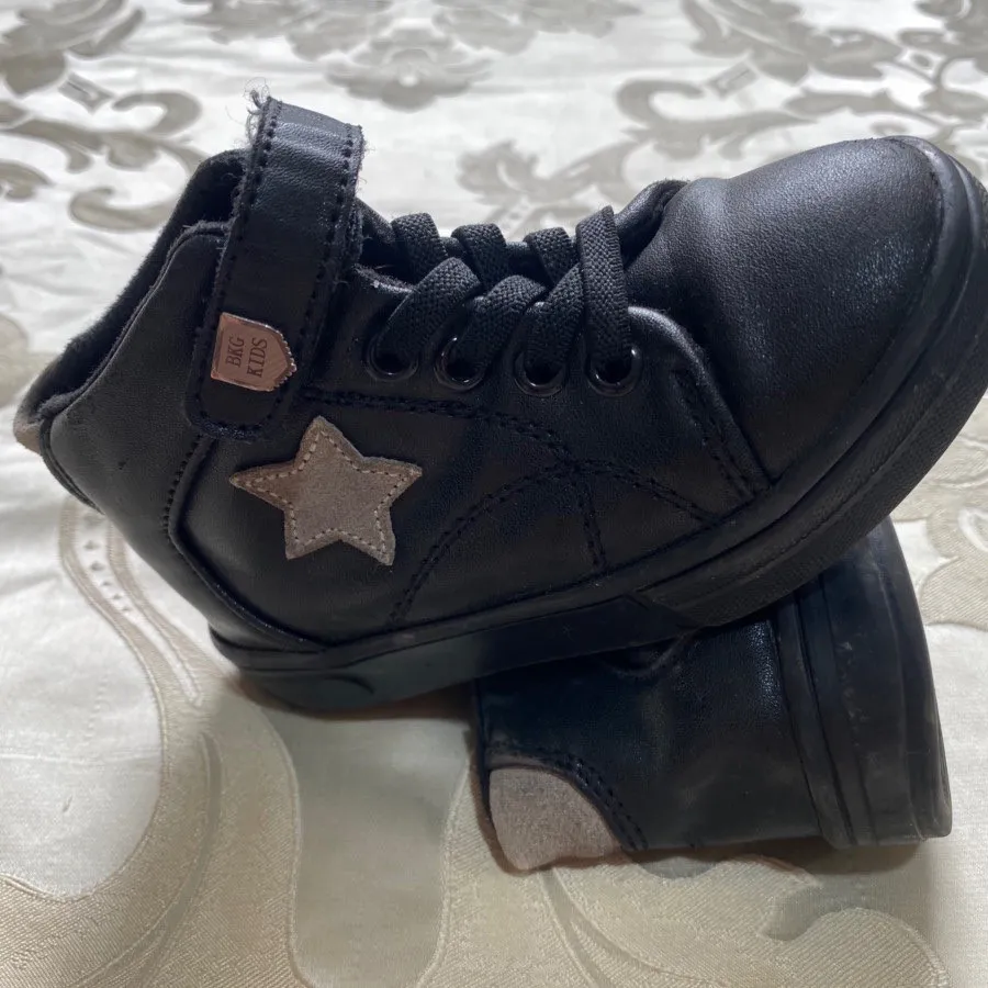 کفش ساقدار پسرانه مشکی