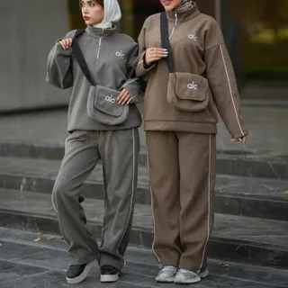 بلوز+شلوار+کیف