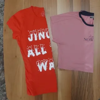 تیشرت و کراپ دخترونه