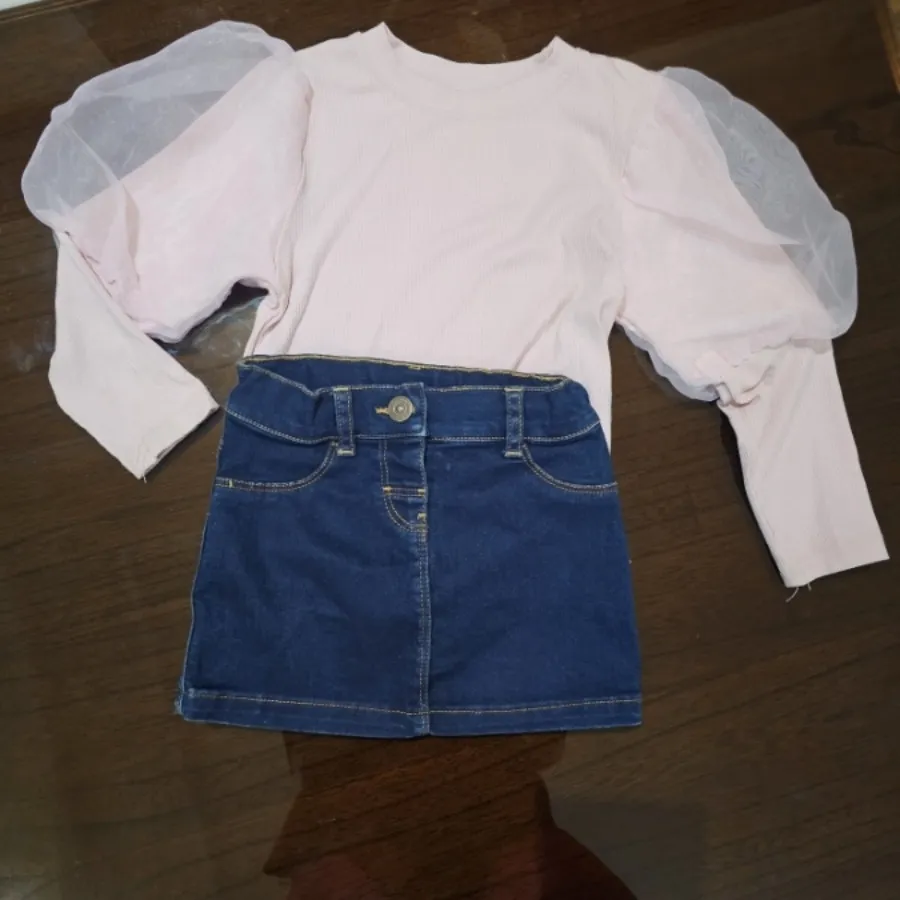 دامن و آستین پفی