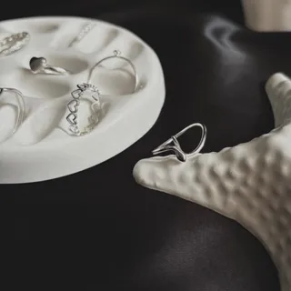 انگشتر نقره 925 ایتالیایی