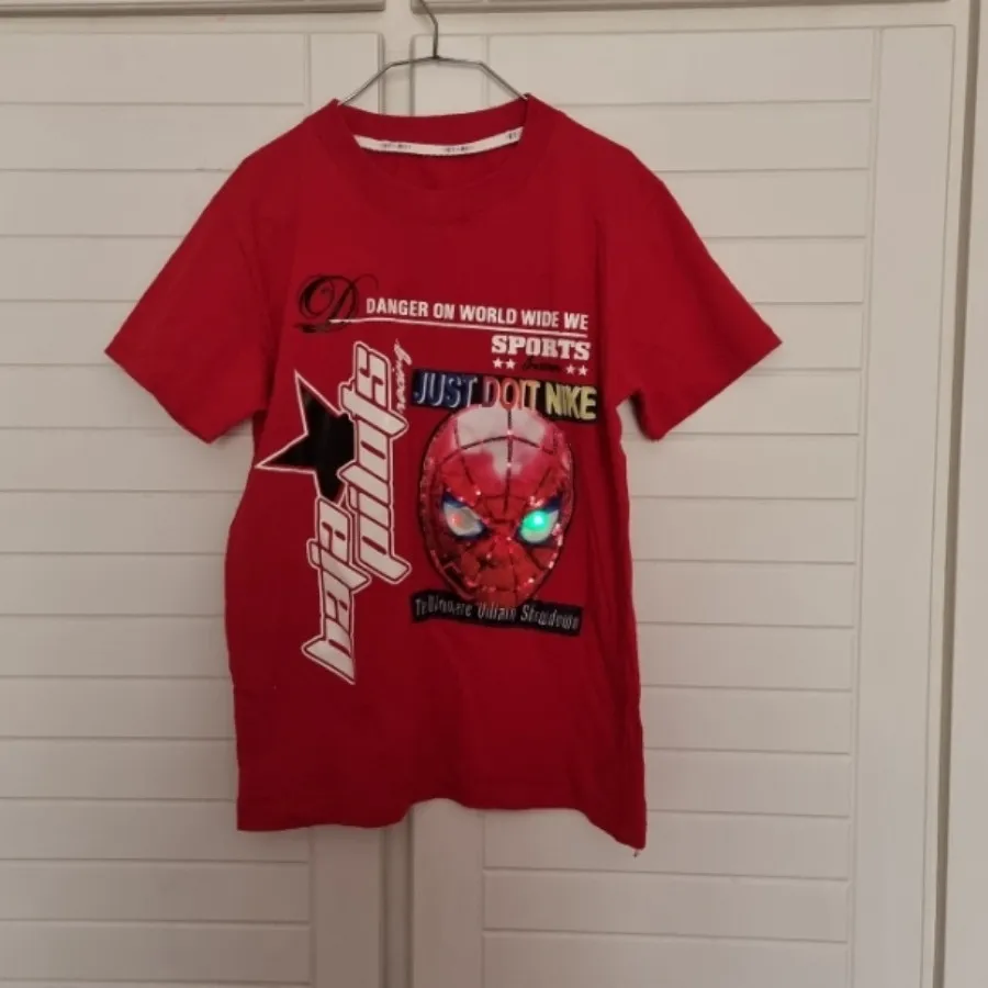 تیشرت مردعنکبوتی چراغدار