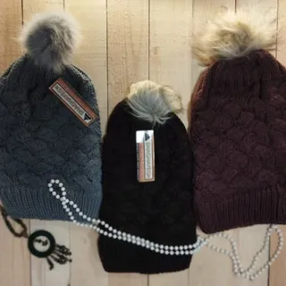 کلاه تک داخل خز زنانه