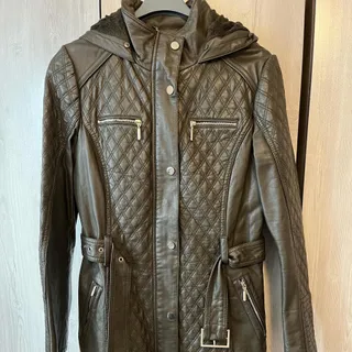 کاپشن چرم ترک