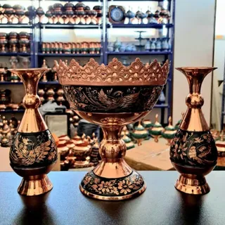 ست میوه خوری و گلدان