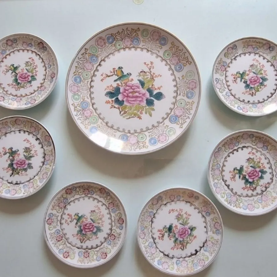 سرویس کیک خوری عتیقه قدیم