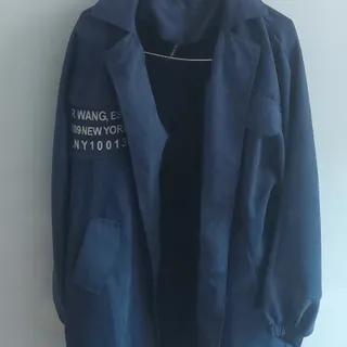 بارانی سرمه ای رنگ