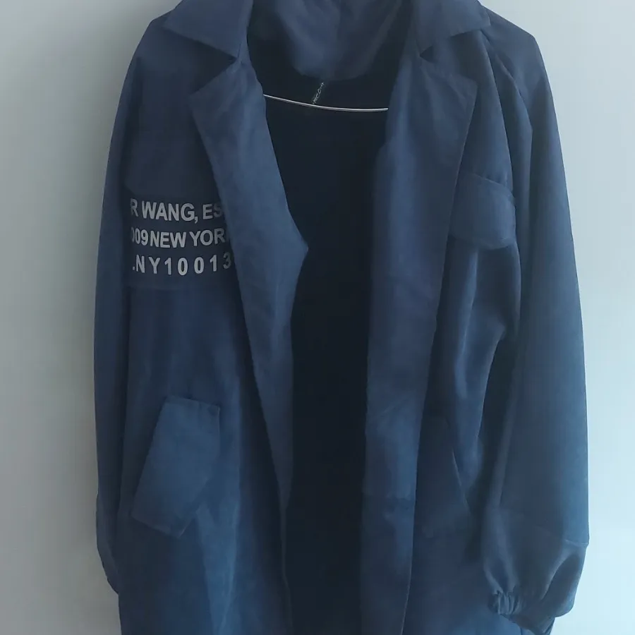 بارانی سرمه ای رنگ