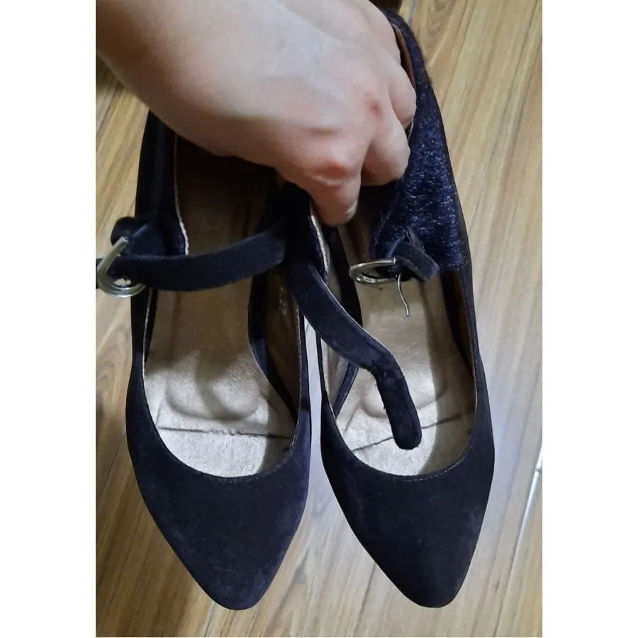 کفش مخمل قهوه ای سایز 37