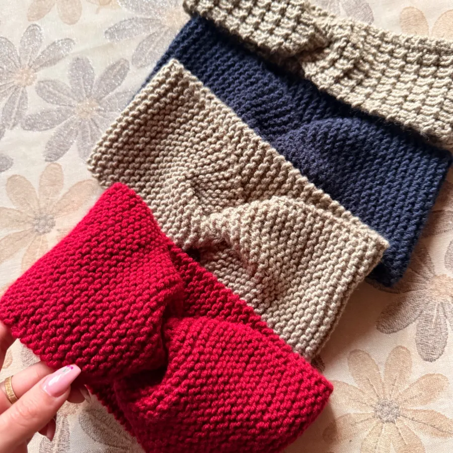 هدبند زمستونی دستبافت