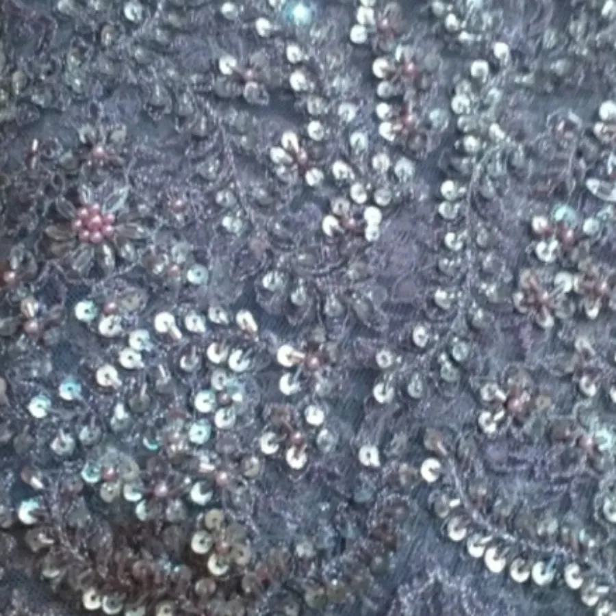 تکه پارچه گیپور کارشده