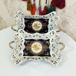 شیرینی خوری سرمه ای چک