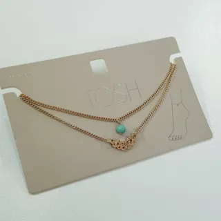 پابند طلایی دو لاین tosh