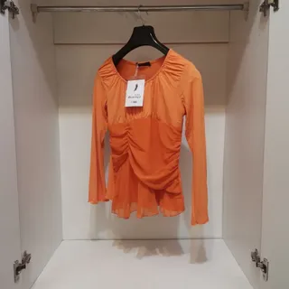 بلوز نارنجی چینی نو تگدار