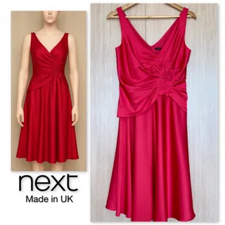 پیراهن ساتن ابریشم NEXT