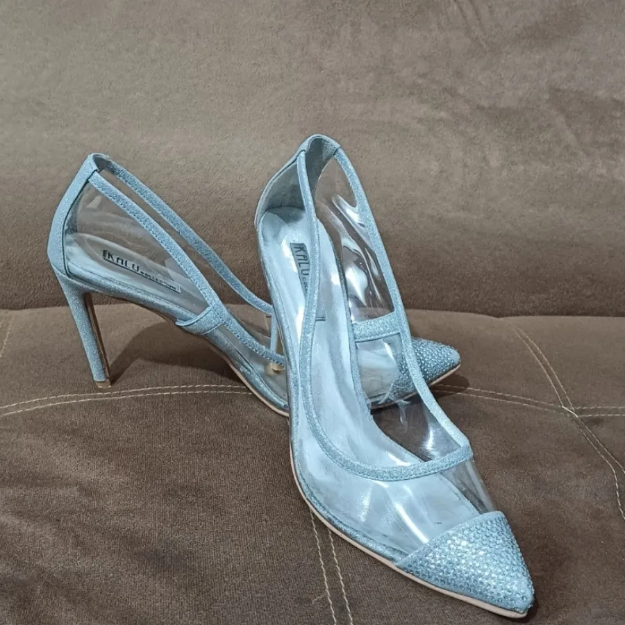 کفش مجلسی نقره ای