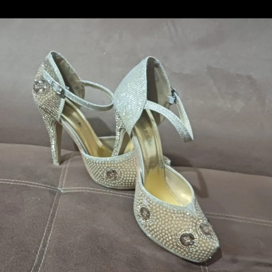 کیف و کفش طلایی مجلسی