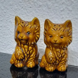 یک جفت پیشی دکوری