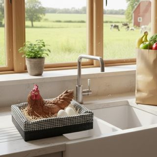 دکوری مرغ خانگی