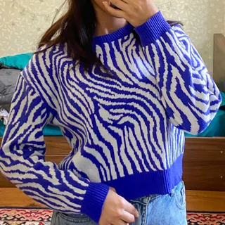 بافت کوتاه آبی