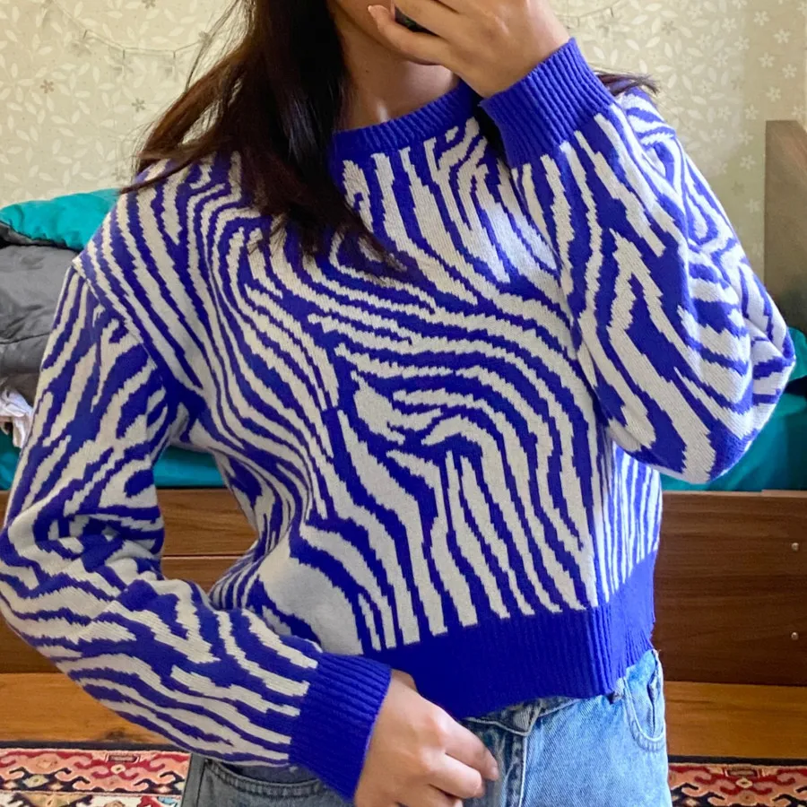 بافت کوتاه آبی