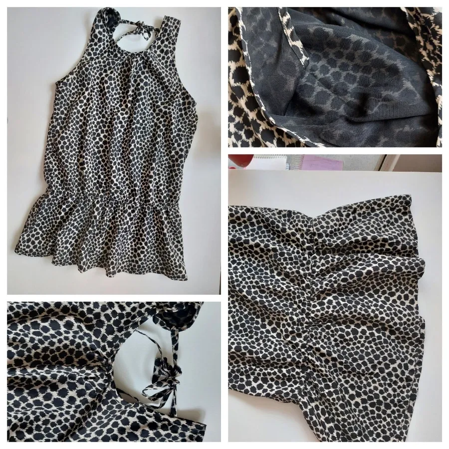 پیراهن کوتاه پلنگی