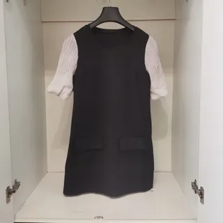 لباس مجلسی استین پف مشکی