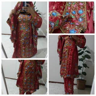 پیراهن شلوار بلوچی