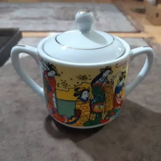 قندان چینی قدیمی