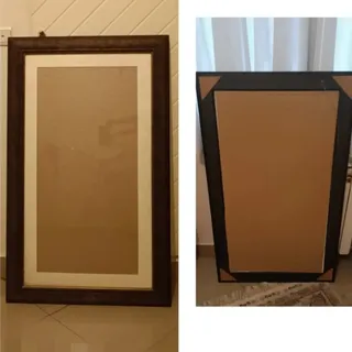 قاب تابلو بهمراه شیشه