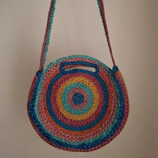 کیف حصیری pull & bear