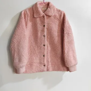 سویشرت صورتی دو لایه