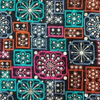 پارچه سوزن دوزی