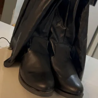 چکمه چرم بلند