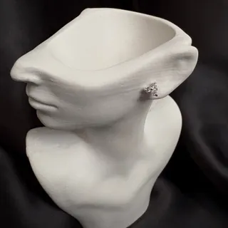 گوشواره میخی نقره 925