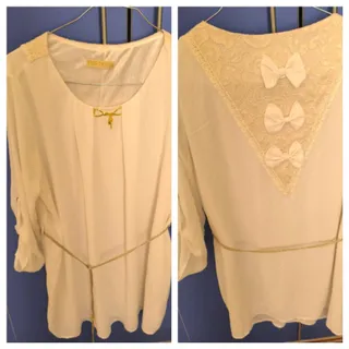 تونیک حریر آستردار