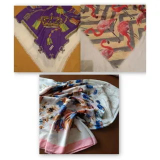 3تا روسری قواره  کد100