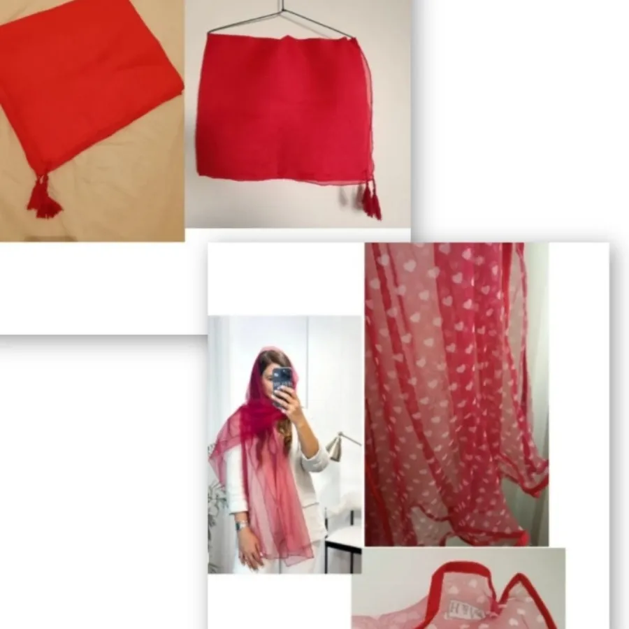 2عددشال قرمز ترندی کد 100