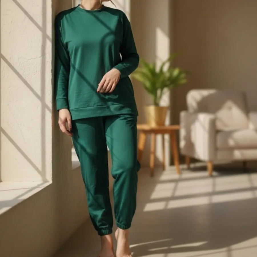 ست بلوز شلوار پاییزه دورس