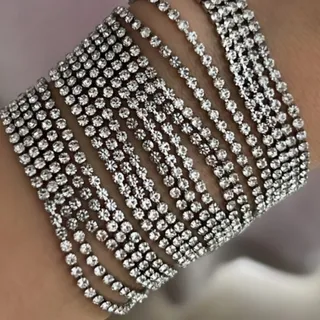 دستبند نگینی