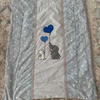 پتو نوزادی گلدوزی شده