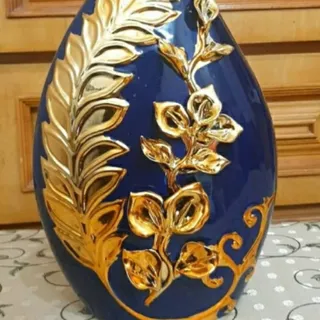 گلدان سرامیکی گل برجسته