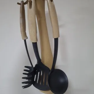 ست ملاقه کفگیر استند دار