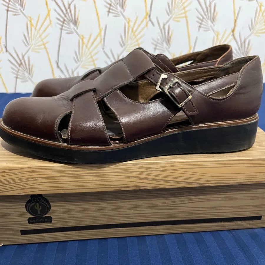 صندل چرم زنانه