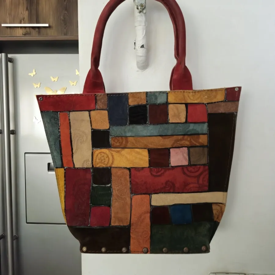 کیف چرم هنری