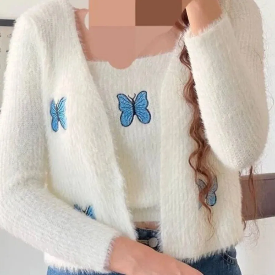 کراپ تاپ و رویه بافت موهر