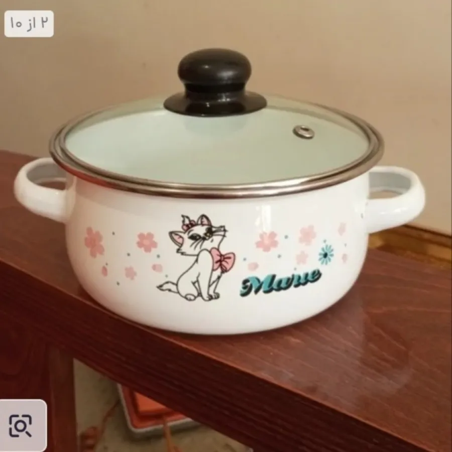 قابلمه لعابی طرح گربه