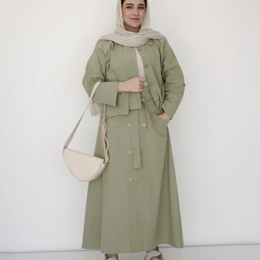 کت ودامن سرمه ای تگدار