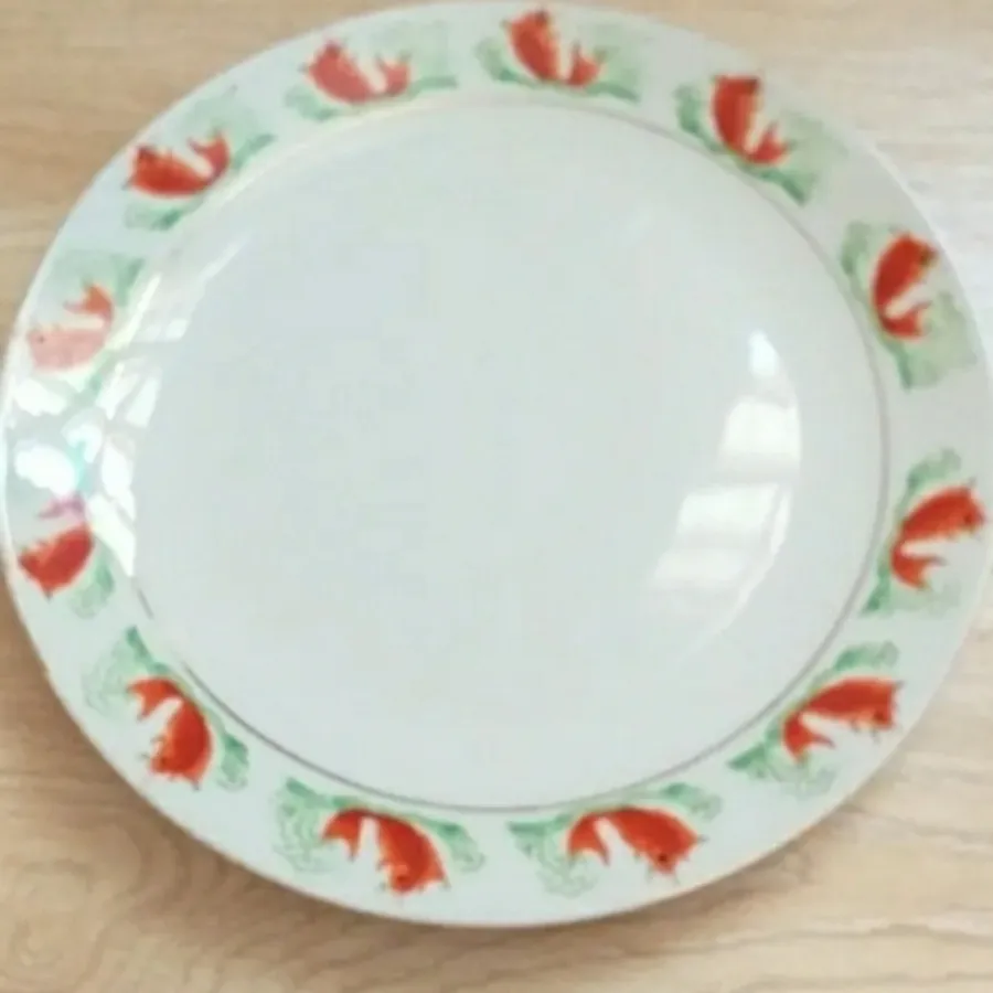 بشقاب دکوری چینی