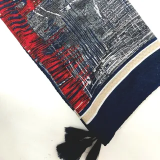 شال آبرنگی پاییزی